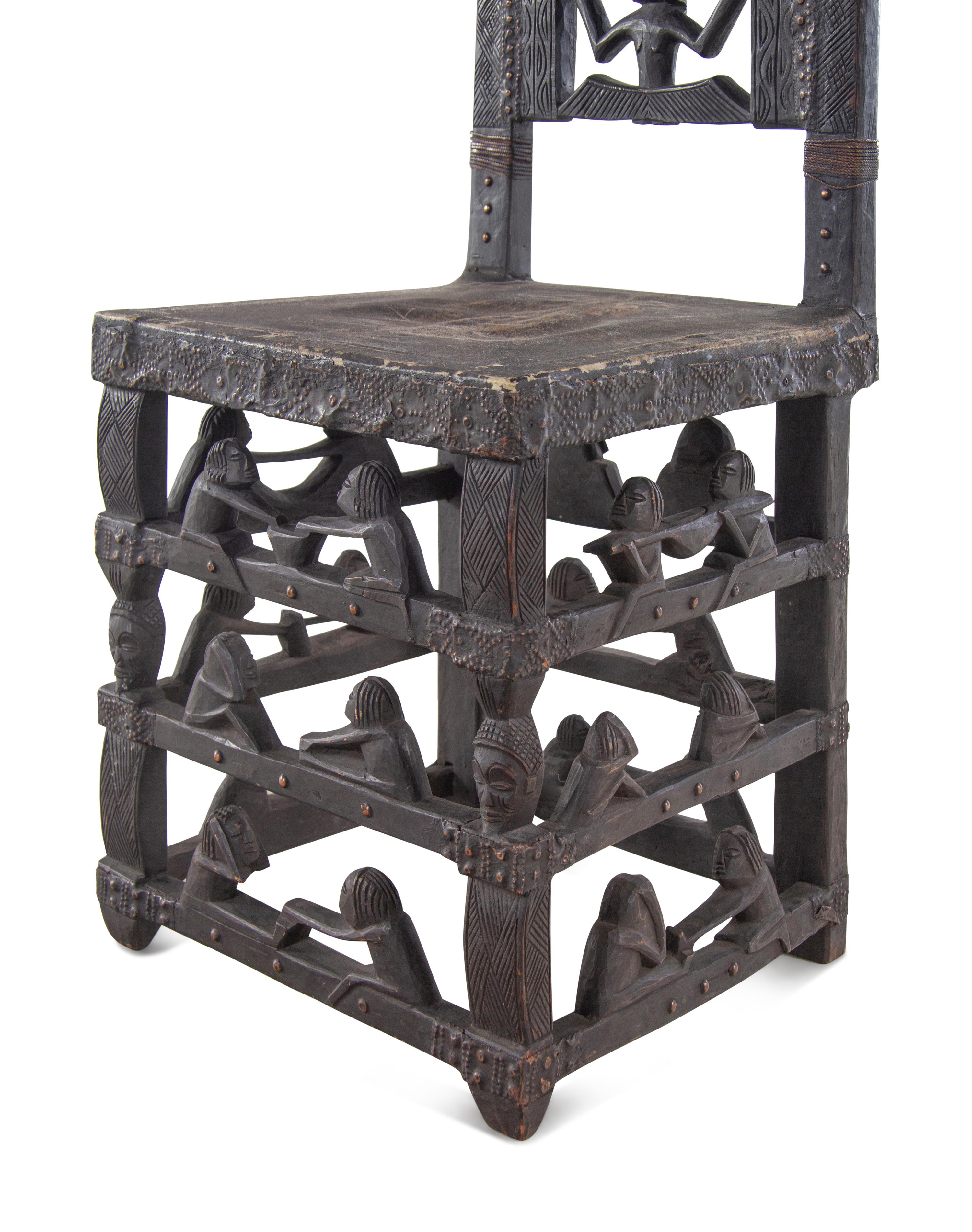 A Chowke Wood Chief's Chair