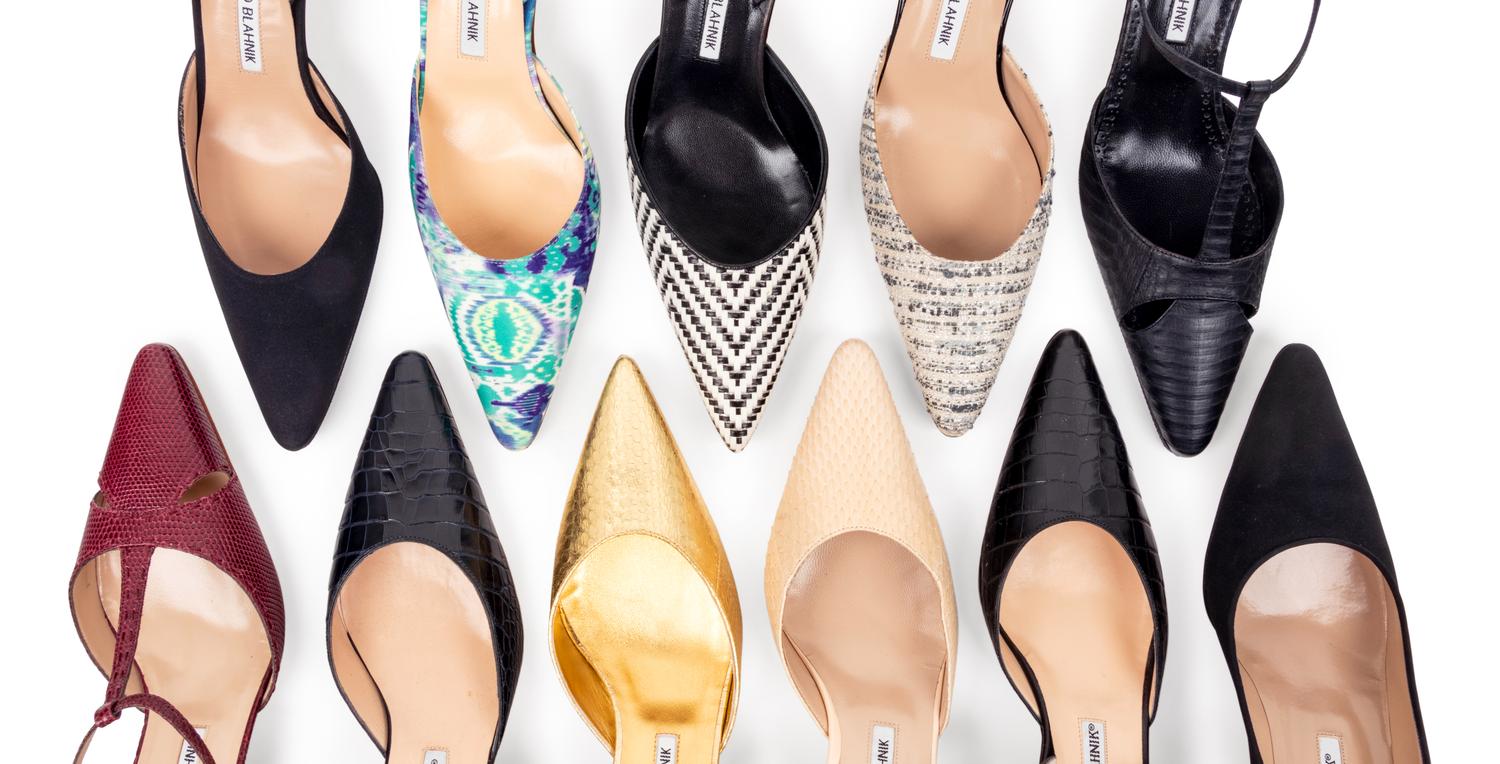 Eleven Pairs of Manolo Blahnik Heels