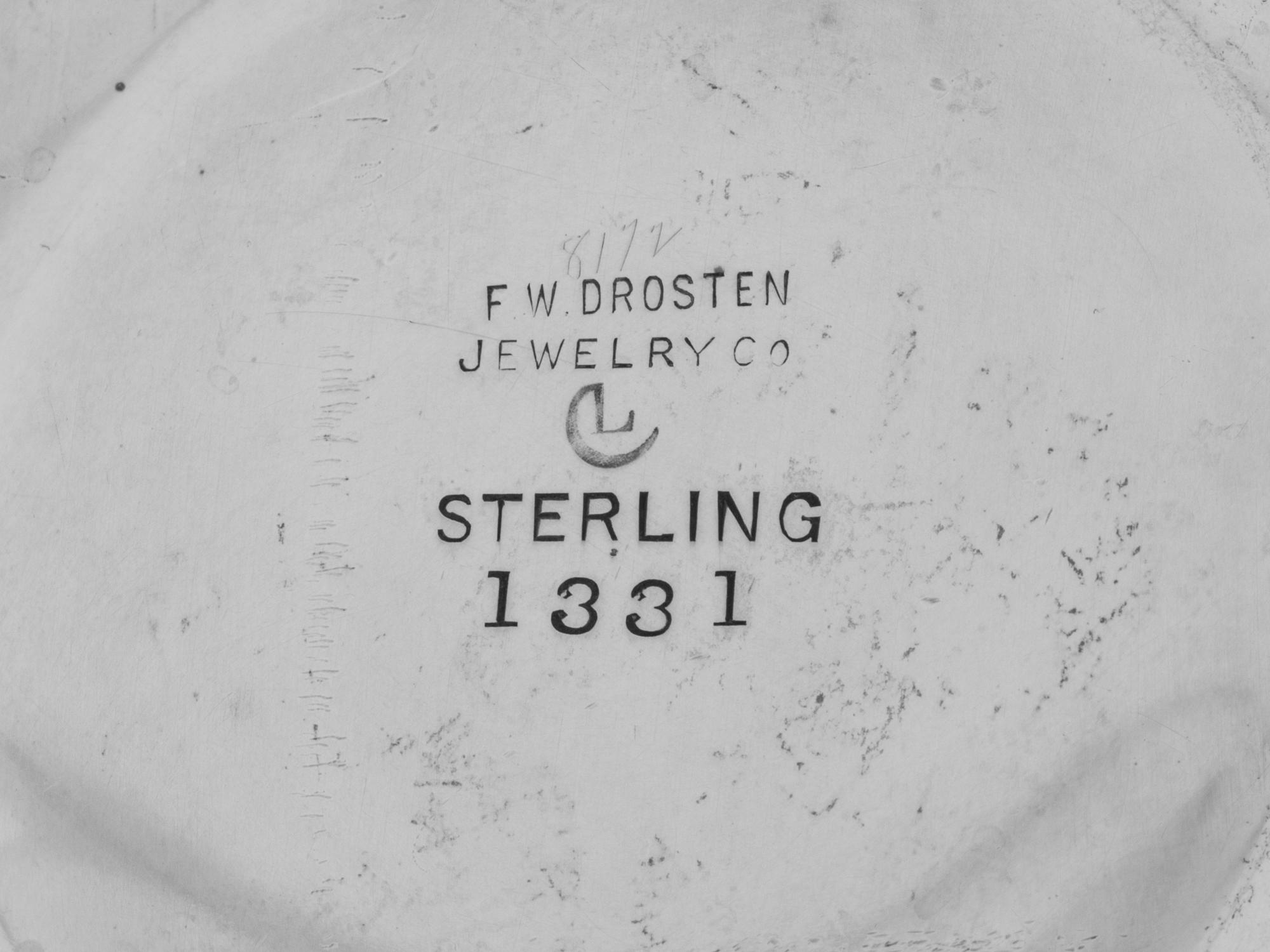 An American Silver Tea Caddy