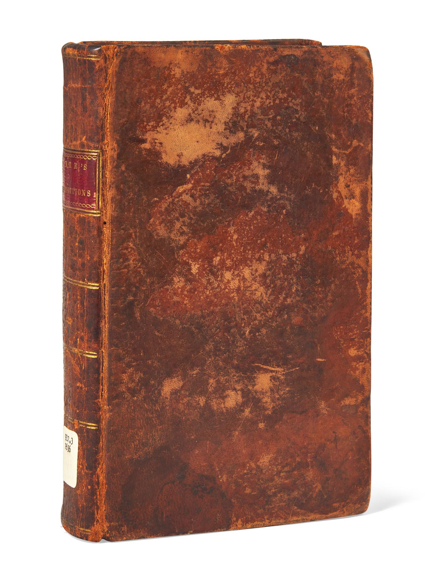 [AMERICANA]. PIKE, Zebulon Montgomery. An Account of Expeditions to the Sources of the Mississippi, and Through the Western Parts of Louisiana... Philadelphia: Printed by John Binns, Published by C. & A. Conrad & Co., et al. 1810.