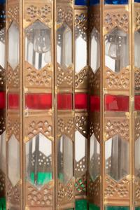 A Group of Three Syrian Brass Lanterns