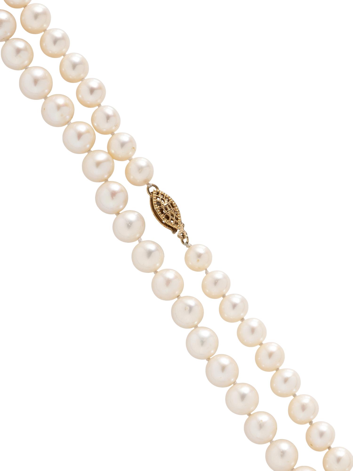 CULTURED PEARL NECKLACE