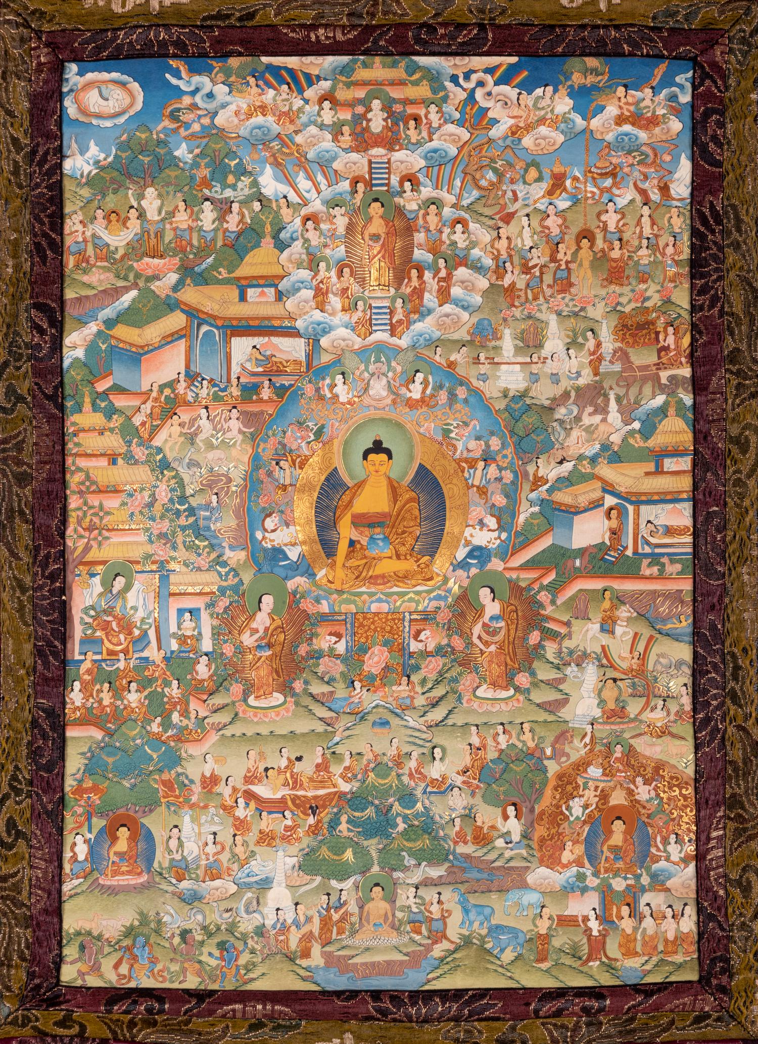 A Tibetan Thangka