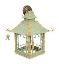 A Tole Peinte Hall Lantern