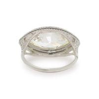 DIAMOND AND PLATINUM RING
