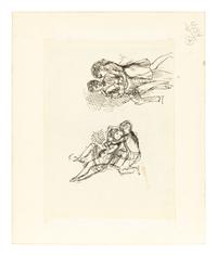 Mais C'était un de Leurs Grands Amusements de se Sauver dans la Lande ( Study for Wuthering Heights, a double-sided work), 1933