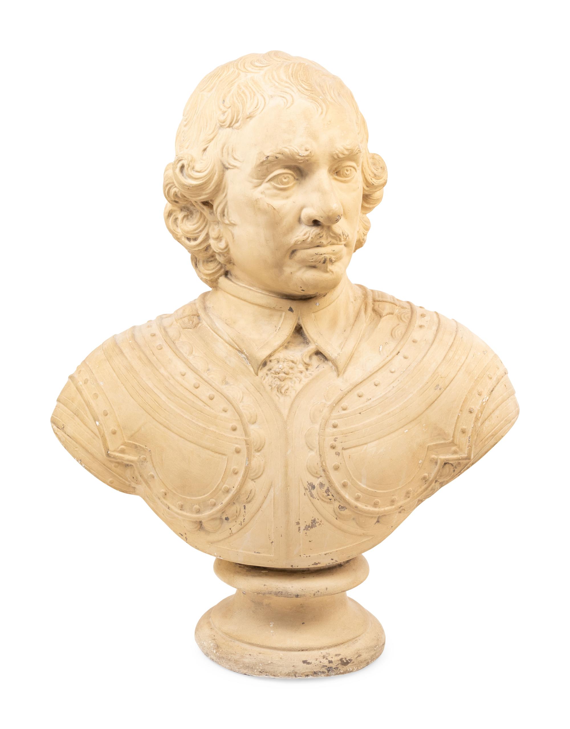 Three Plaster Busts