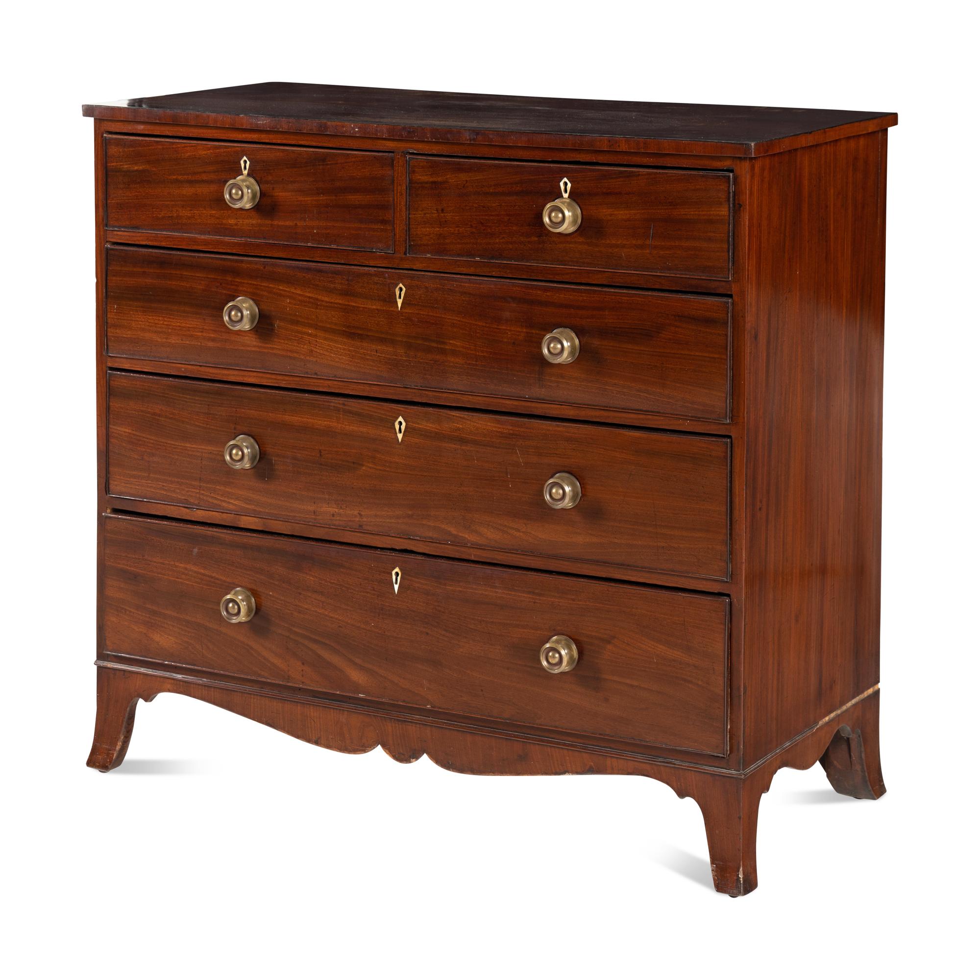 A Regency Mahogany Chest of Drawers