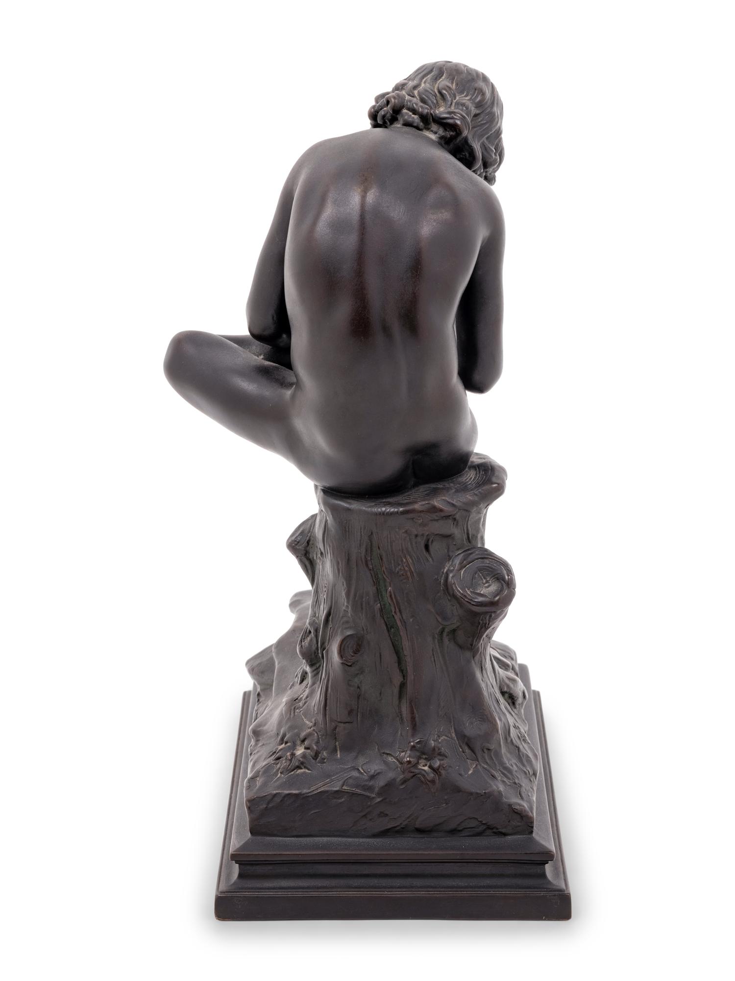 A Grand Tour Bronze Model of the Spinario