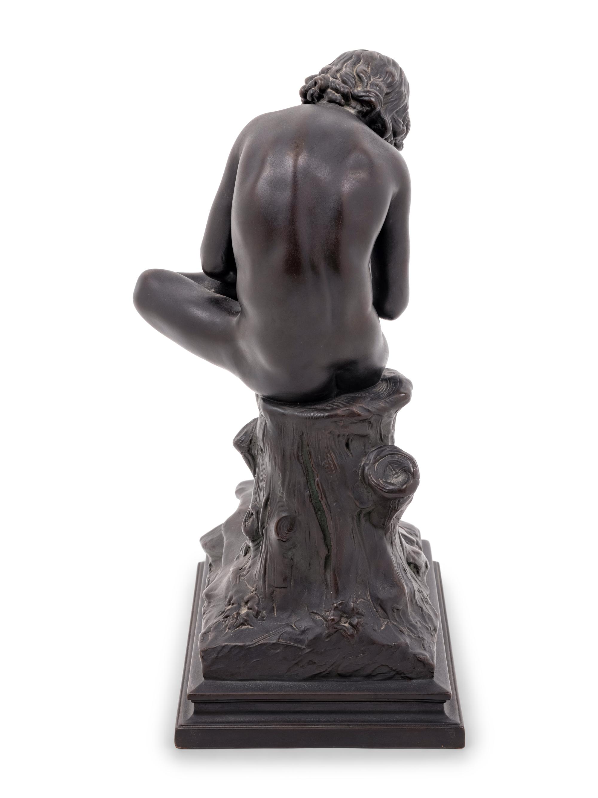 A Grand Tour Bronze Model of the Spinario