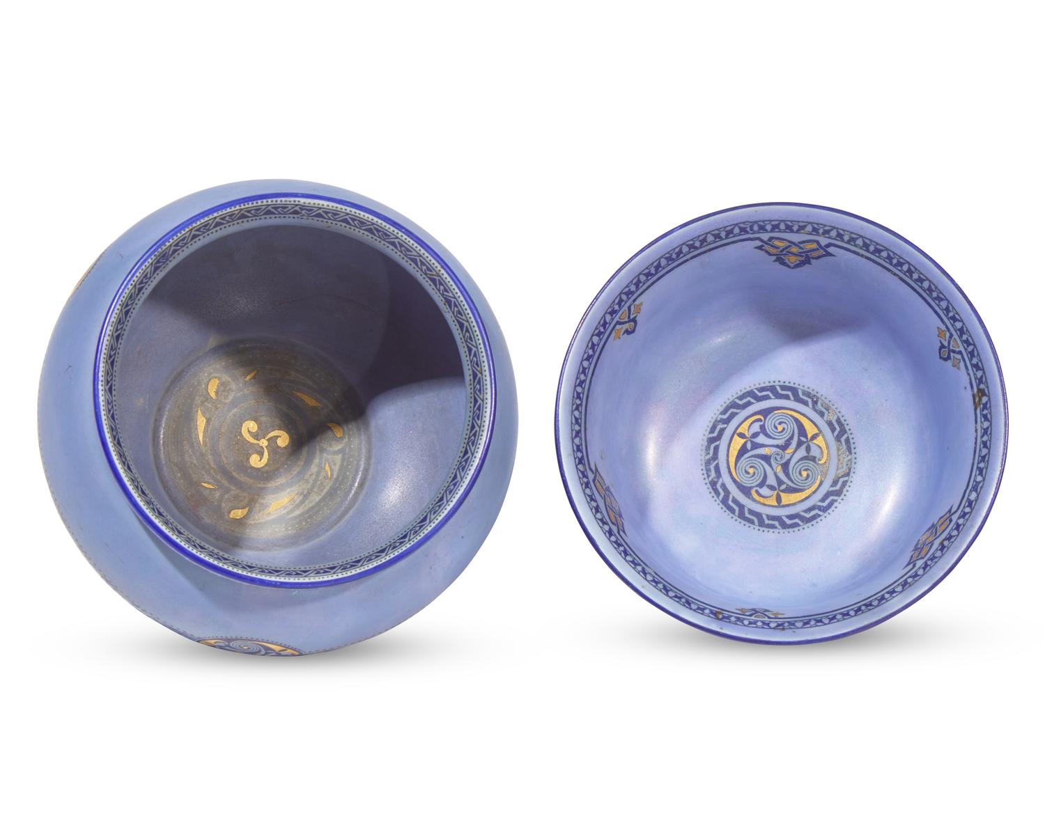 Three Wedgwood 'Celtic Ornaments' Vessels