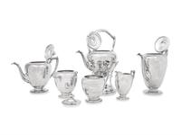 An American Silver Seven-Piece Tea and Coffee Service