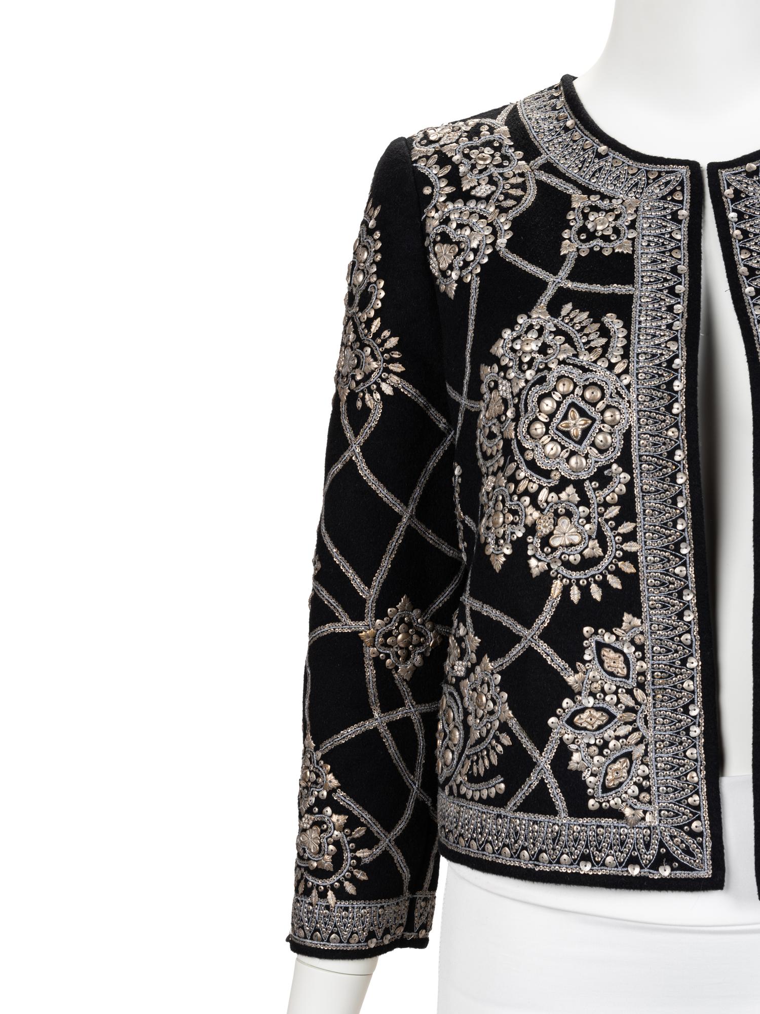 Three Oscar de la Renta Embellished Jackets, 2006-10