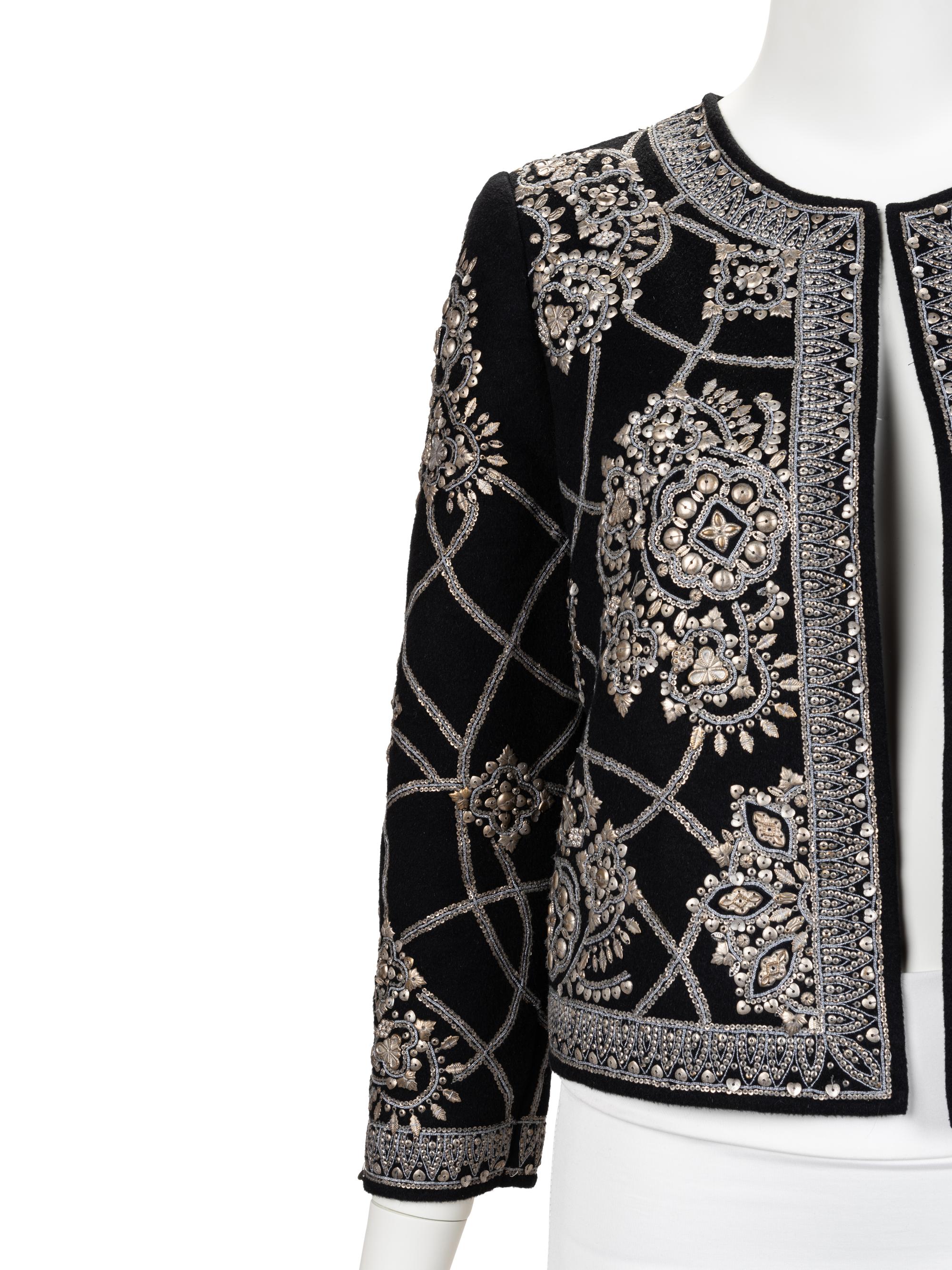Three Oscar de la Renta Embellished Jackets, 2006-10