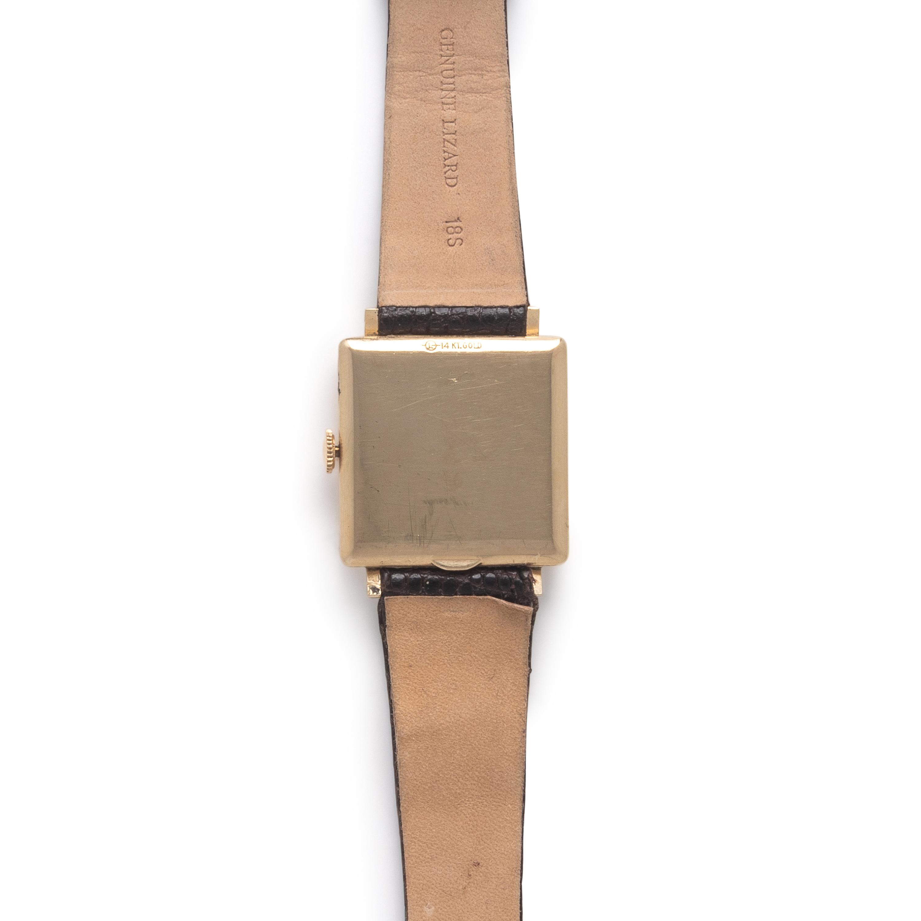 Le Coultre, 14K Yellow Gold Watch
