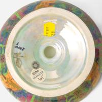 A Wedgwood Flame Fairyland Lustre Melba Centerpiece Bowl UK, 1920s
