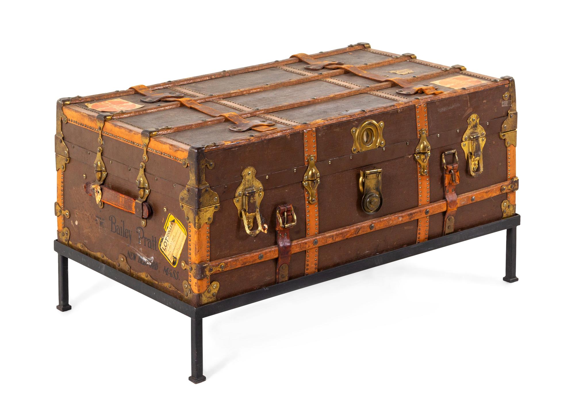 A Rochester Trunk Mounted as a Table
