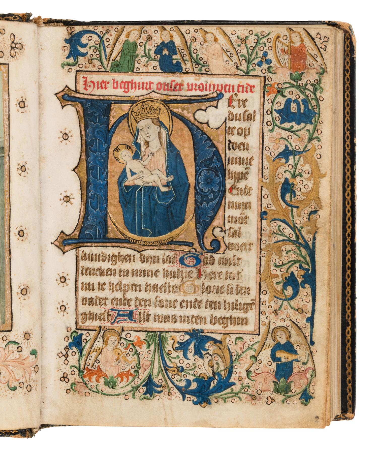 MASTERS OF THE ZWOLLE BIBLE (active Eastern Netherlands, Zwolle, c. 1470-1490) The Hours of Thomas Joffe, use of Geert Grote, in Dutch, illuminated manuscript on parchment [Eastern Netherlands, Zwolle, c. 1470-1480]