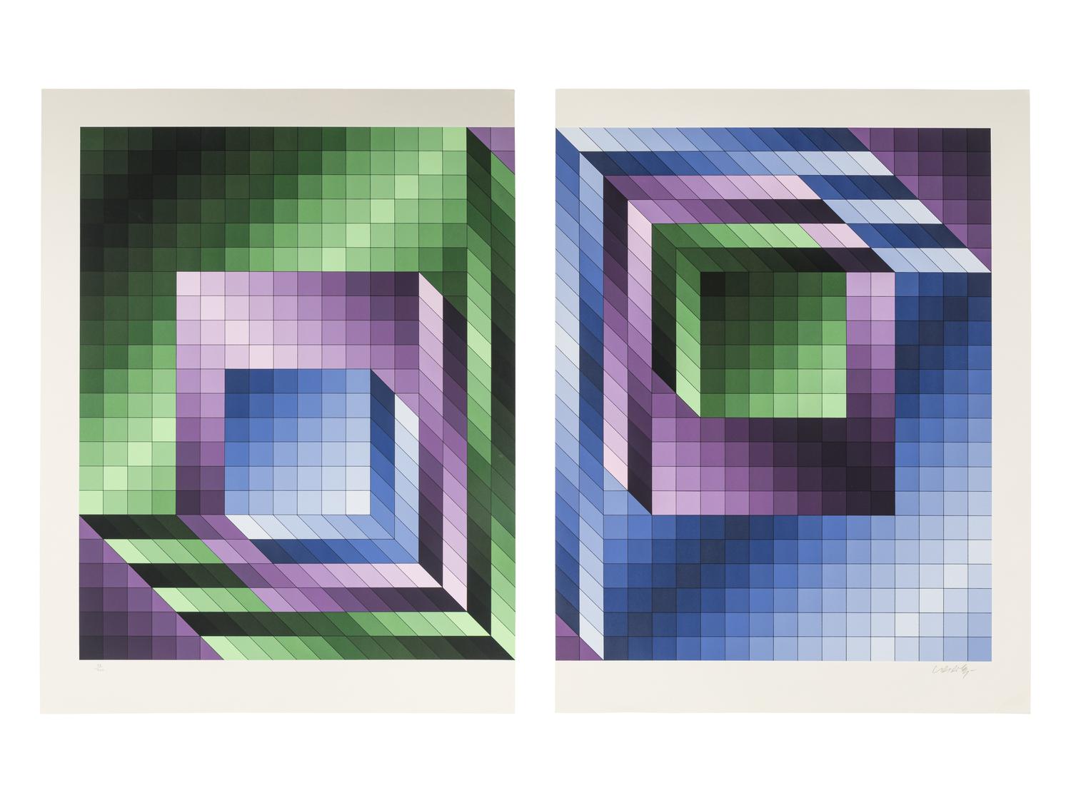 Zonau II ( diptych), 1989