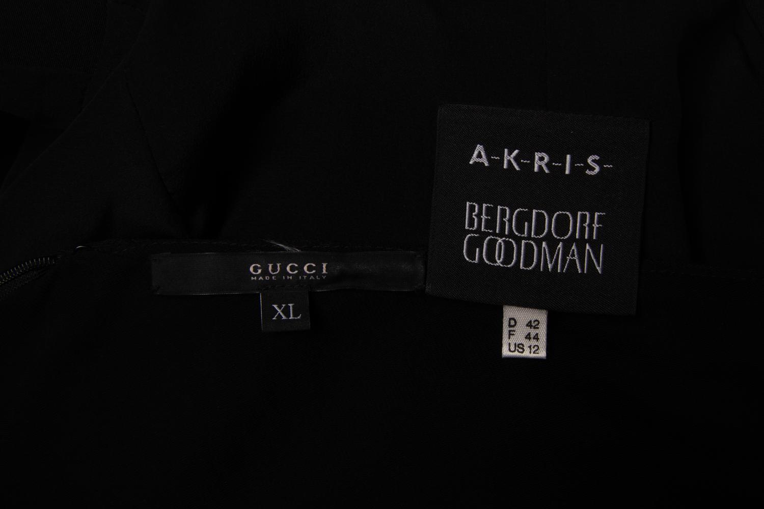 Akris Jacket and Gucci Dress