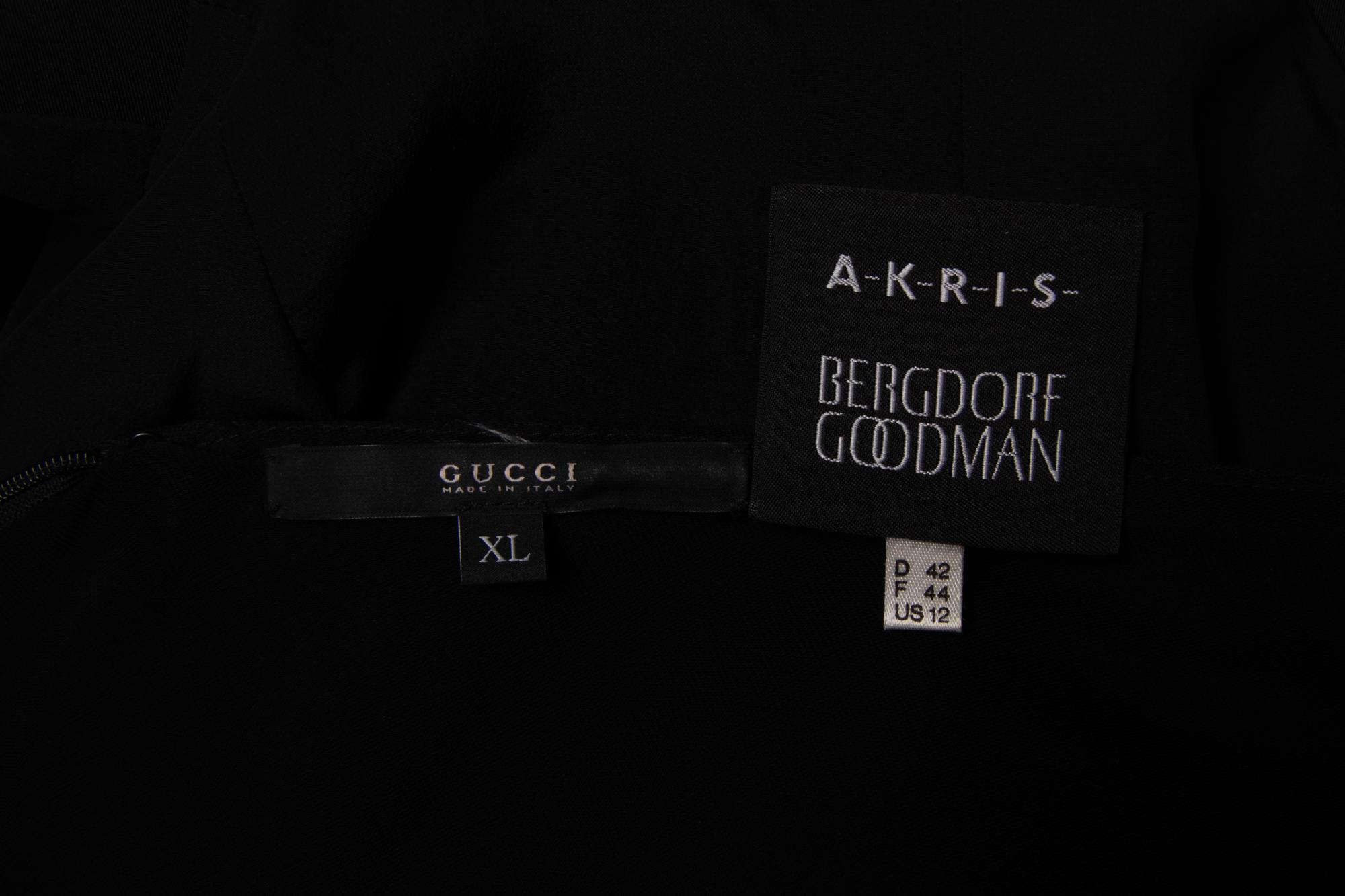 Akris Jacket and Gucci Dress