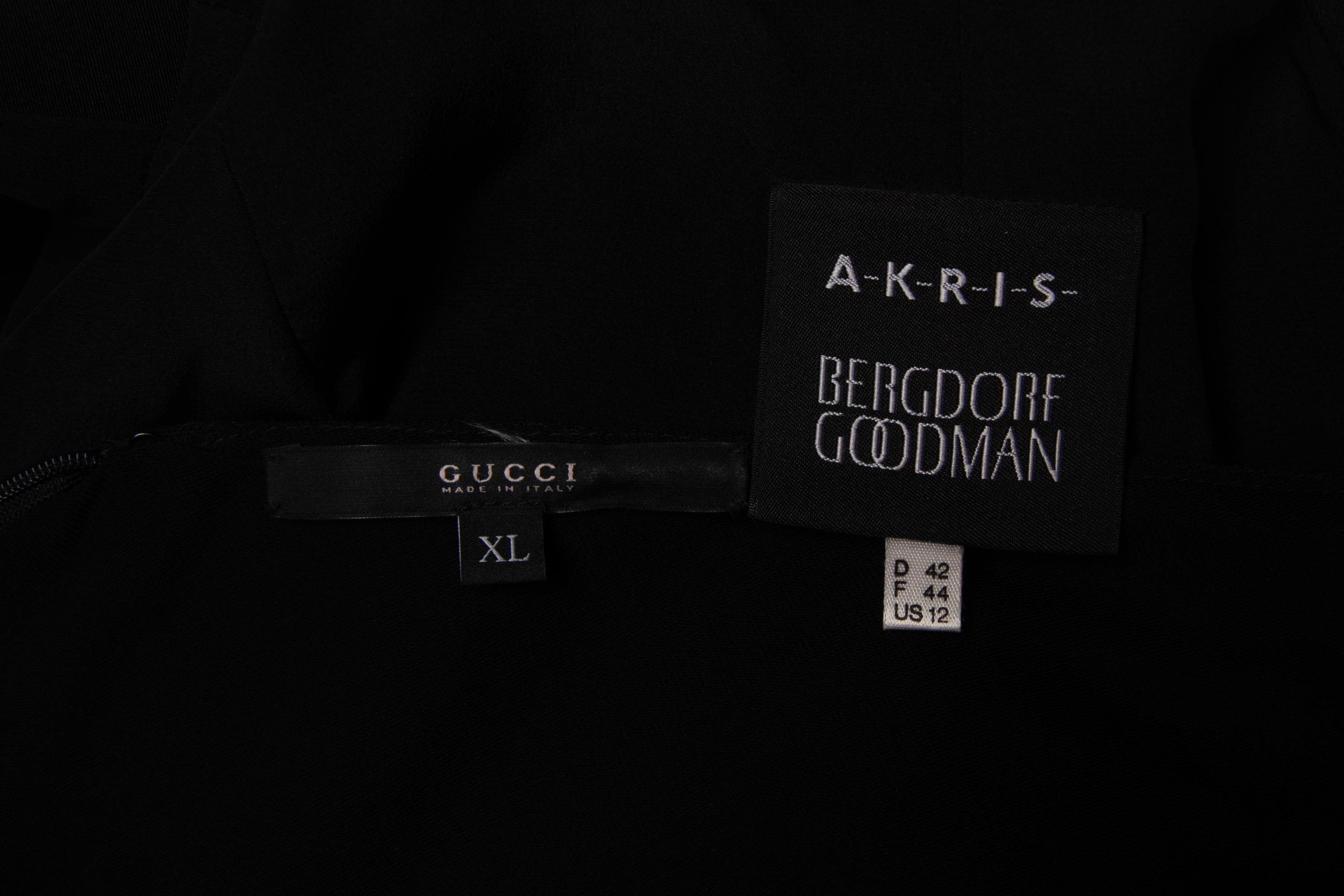 Akris Jacket and Gucci Dress
