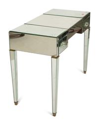 A Modernist Mirrored Vanity Table