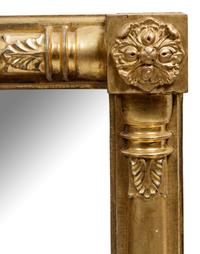 A Classical Giltwood Overmantel Mirror