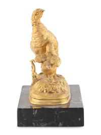 Two French Bronze Animal Figures