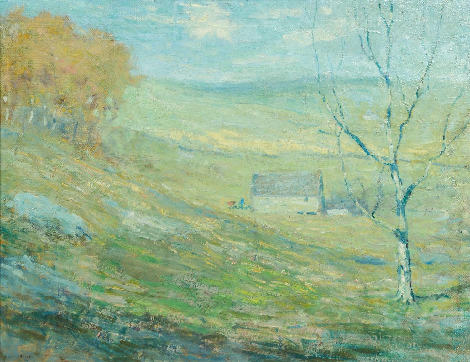 Bruce Crane, (American, 1857-1937), Crown Valley, November, 1904