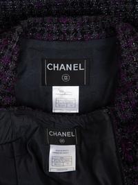 Chanel Plaid Tweed Skirt Suit, Fall 2003