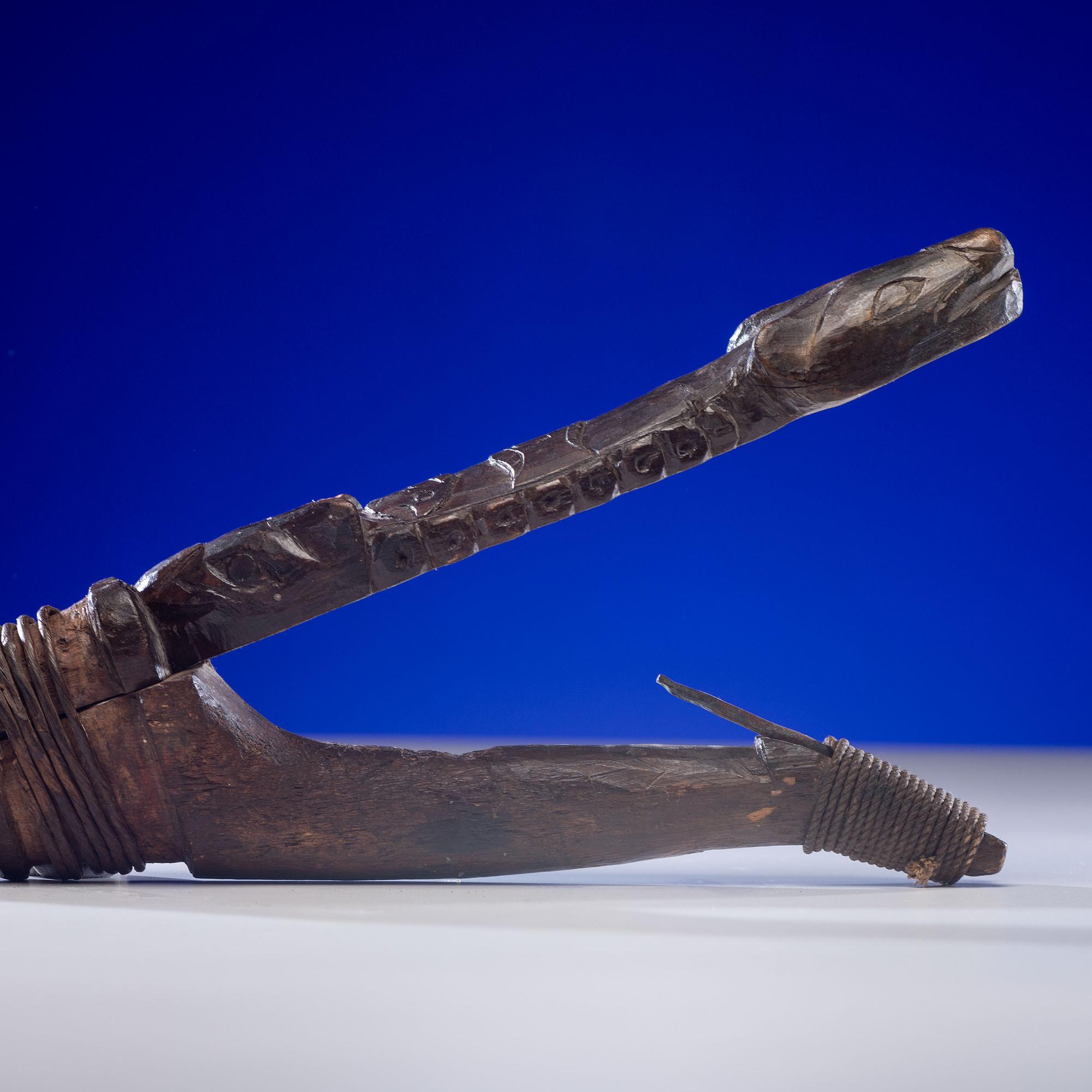 Tlingit Carved Halibut Hook