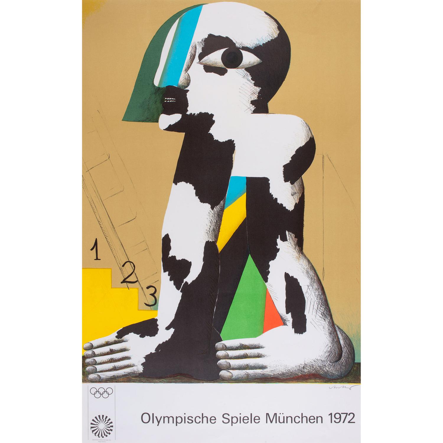 Five Exhibition Posters for the 1972 Munich Olympics