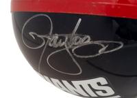 A Group of New York Giants Hall of Fame Signed Autograph Items Including Lawrence Taylor Signed Helmet,