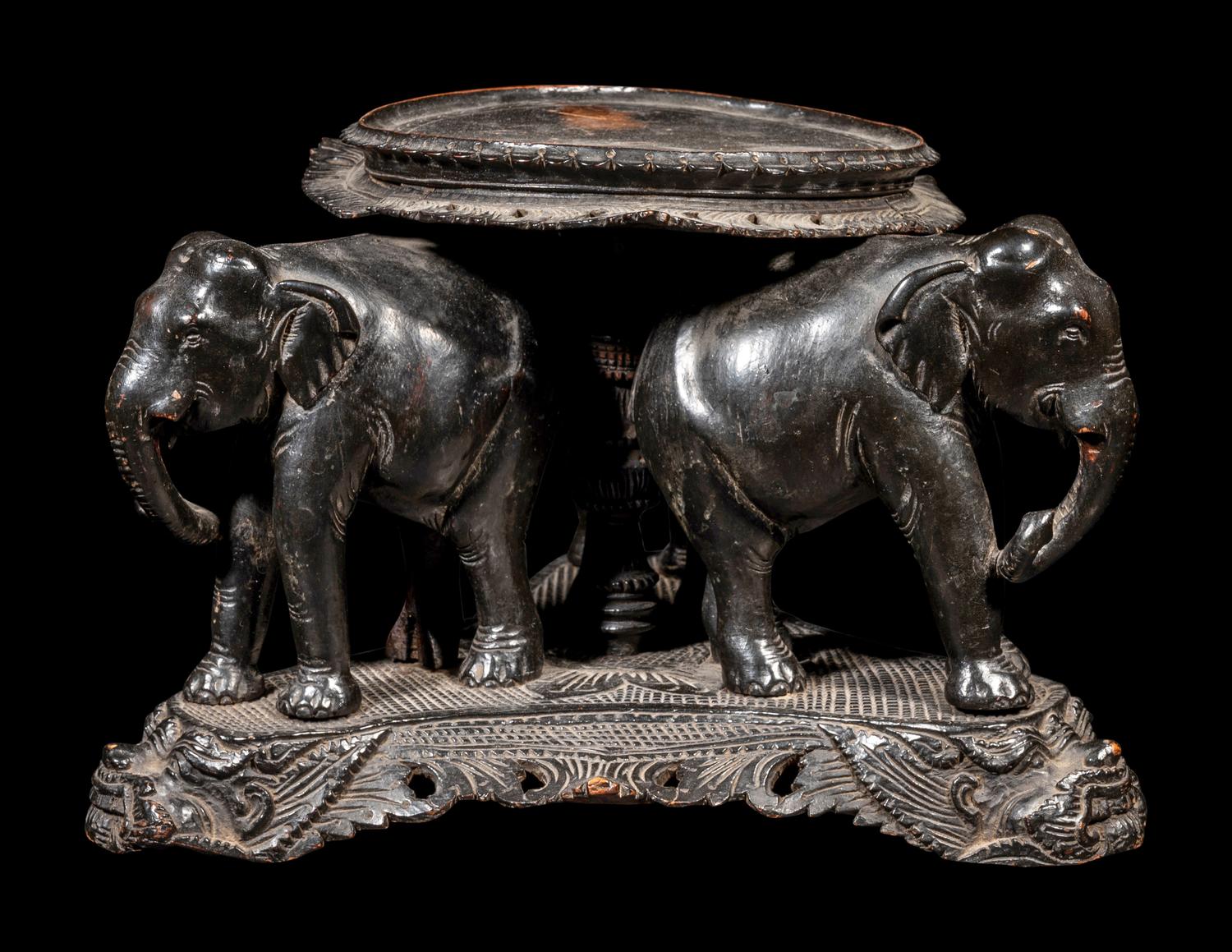 A Chinese Copper Gu Vase
