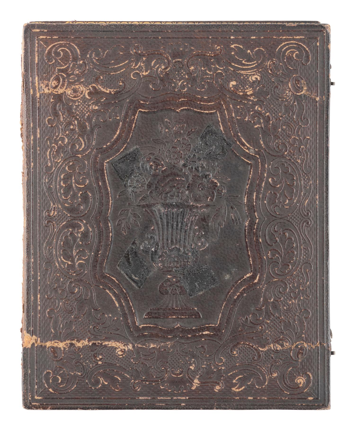 [EARLY PHOTOGRAPHY]. Two daguerreotypes of families, incl. oversized portrait by McClees and Germon, Philadelphia.