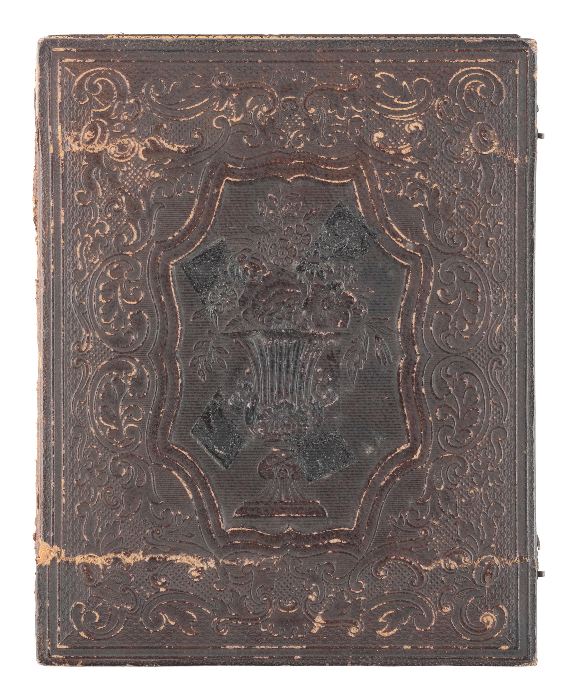 [EARLY PHOTOGRAPHY]. Two daguerreotypes of families, incl. oversized portrait by McClees and Germon, Philadelphia.