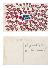 H.C. Westermann, (American, 1922-1981), Untitled (for Caroline Lee), c. 1956
