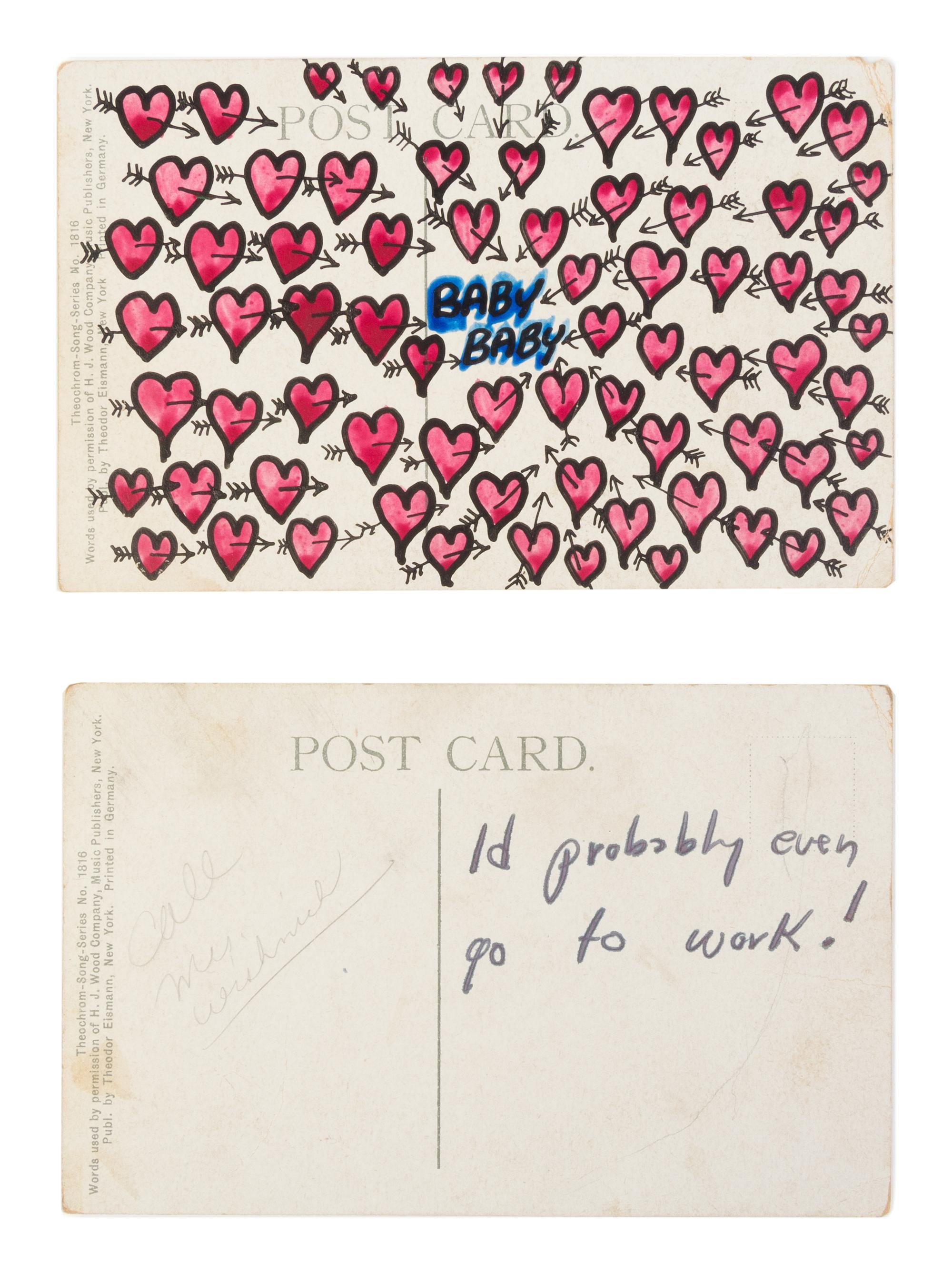 H.C. Westermann, (American, 1922-1981), Untitled (for Caroline Lee), c. 1956