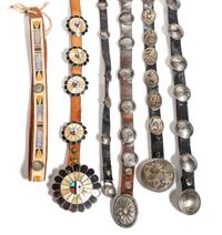 Four Southwestern Belts Length of longest 50 inches