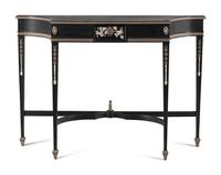 A Neoclassical Style Painted Console Table