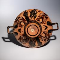 A Greek Black-Figured Kylix