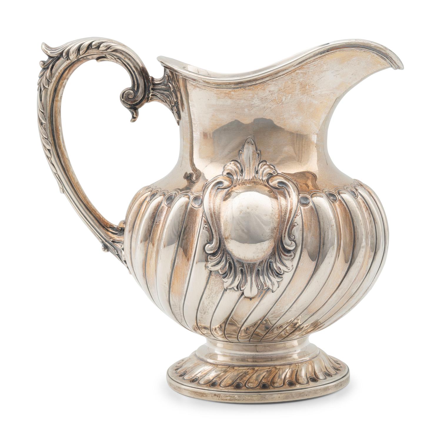 An American Silver Pitcher