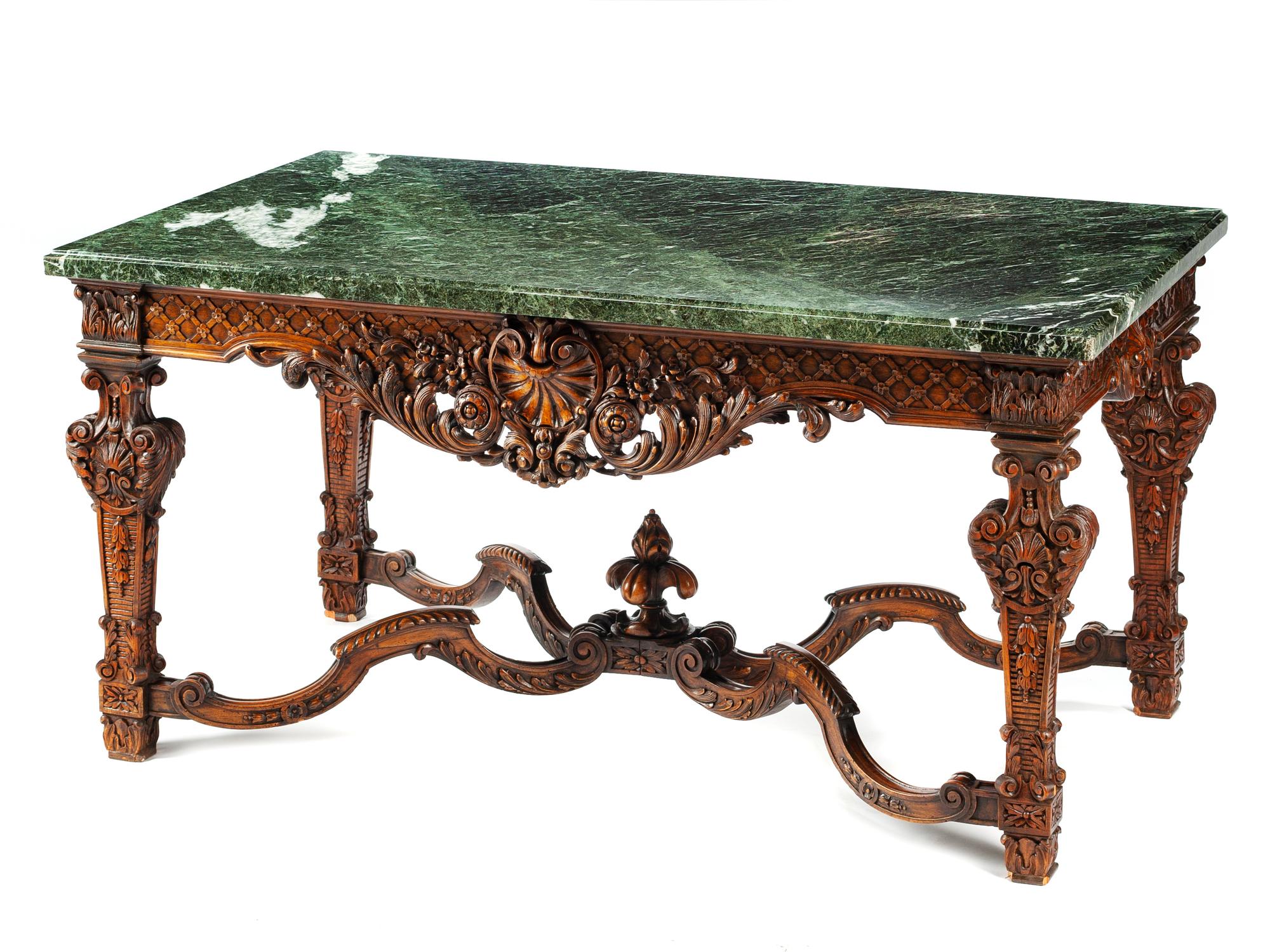 A Régence Style Walnut Center Table