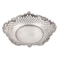 A Tiffany and Co. Silver Bread Basket
