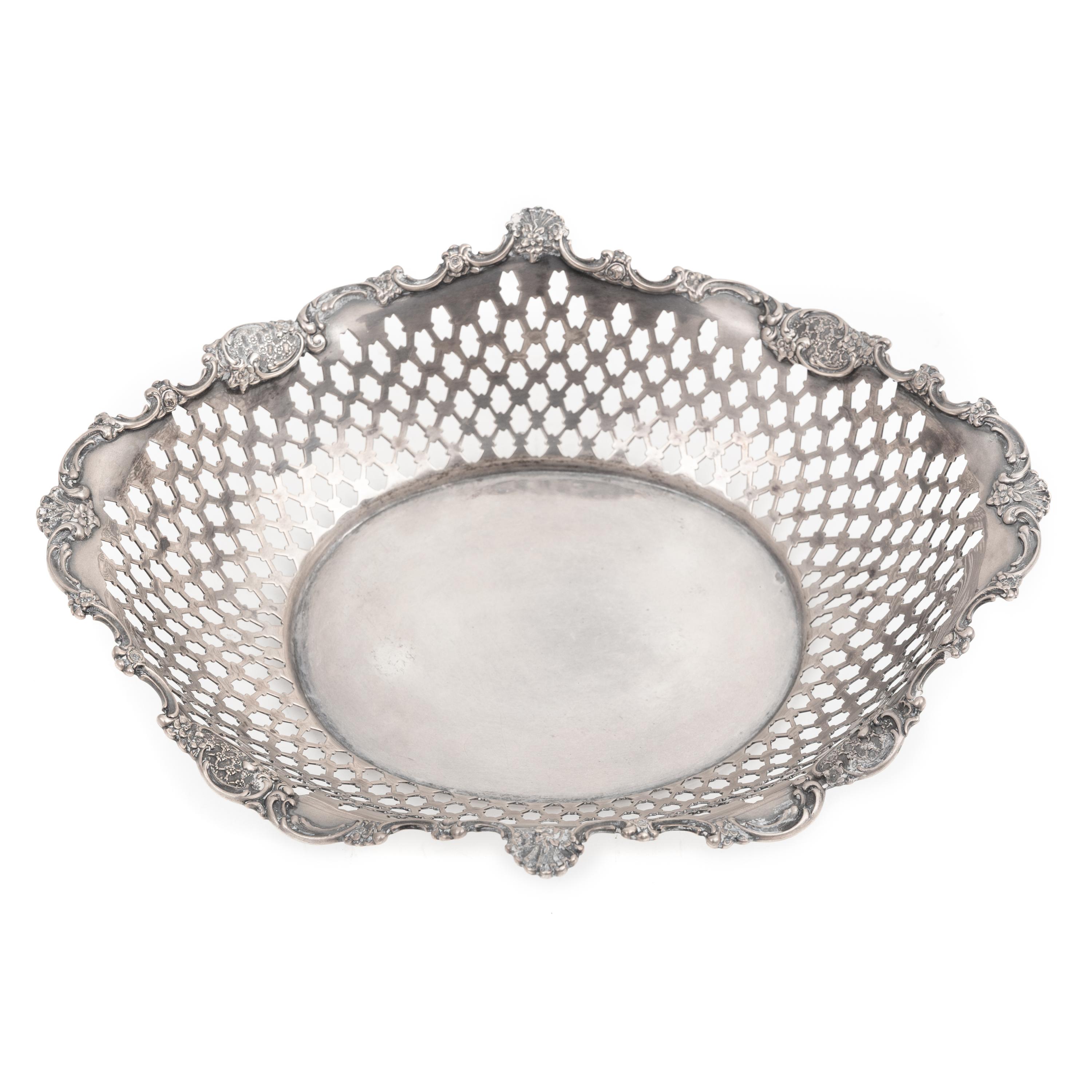 A Tiffany and Co. Silver Bread Basket