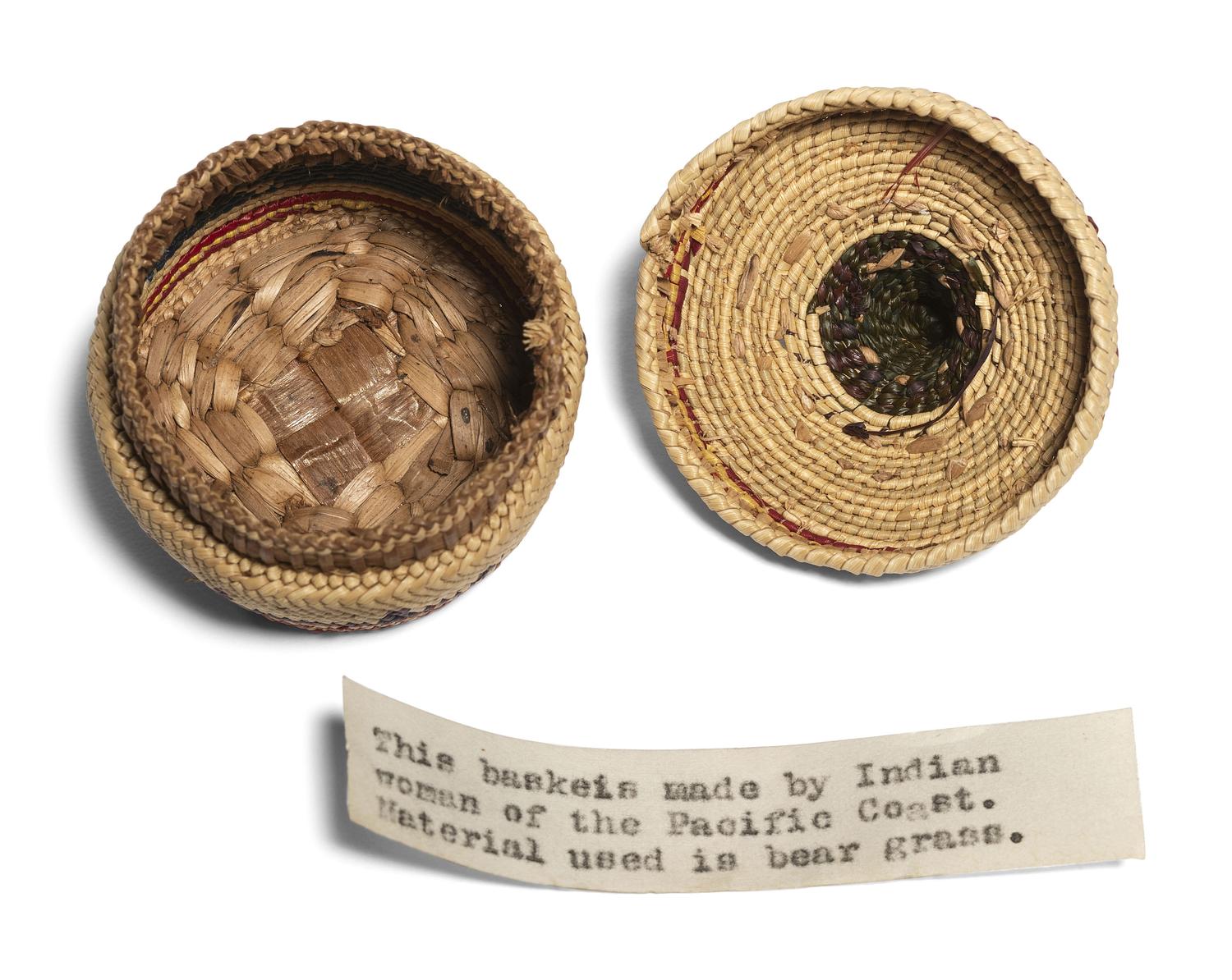 Tlingit and Nuu-chah-nuth / Makah Baskets