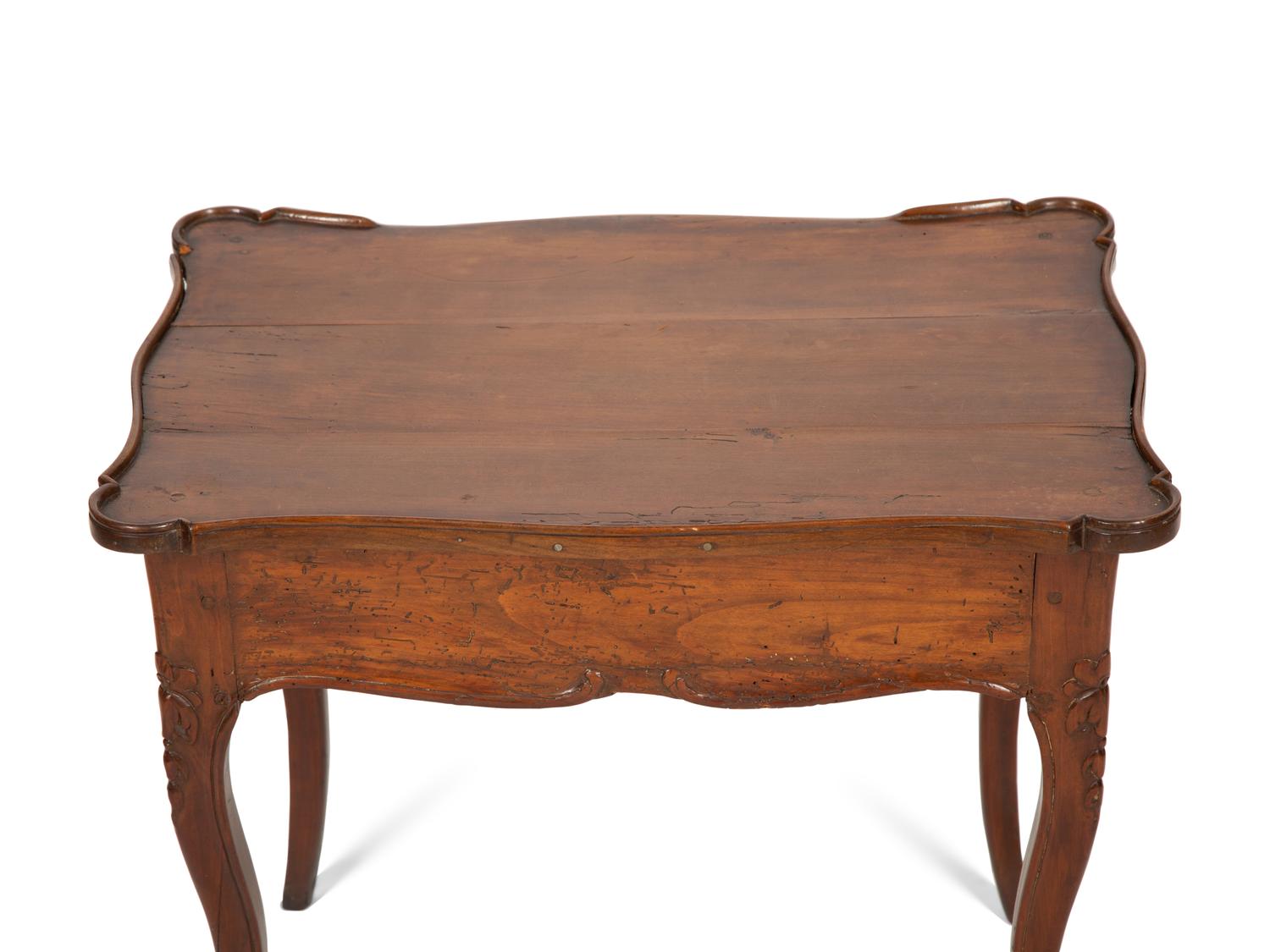 A French Provincial Walnut Side Table