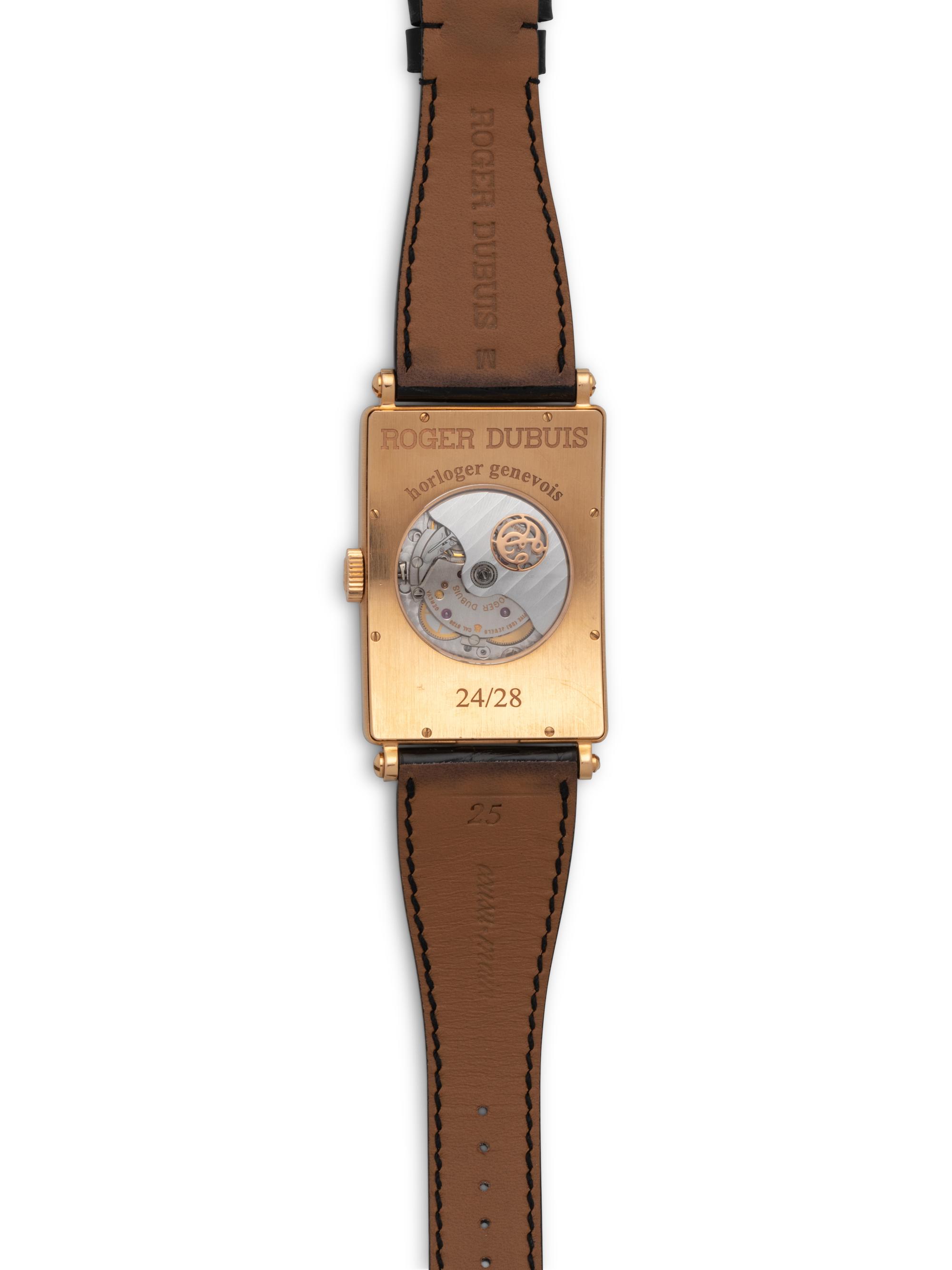 ROGER DUBUIS, 18K ROSE GOLD 'MUCH MORE QUANTIEME PERPETUAL' WATCH