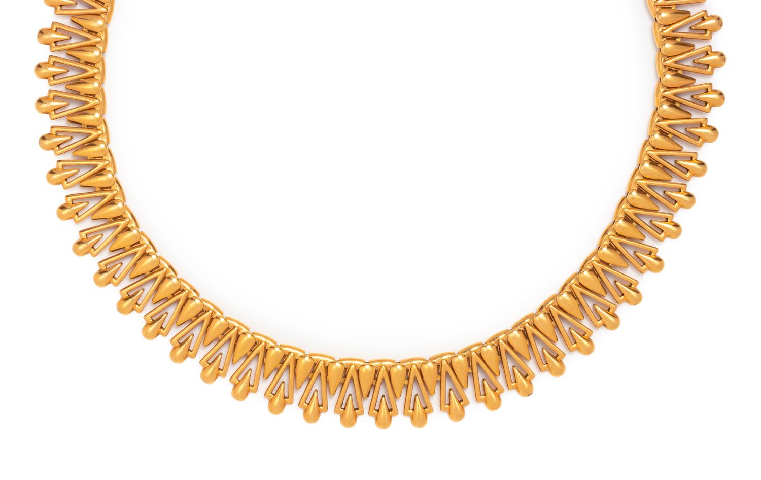 YELLOW GOLD NECKLACE